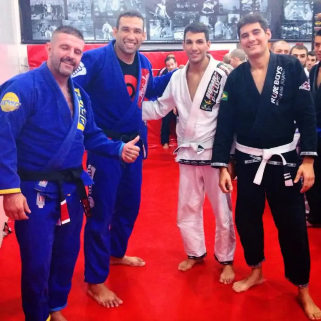 Werdum y Dani Garcia